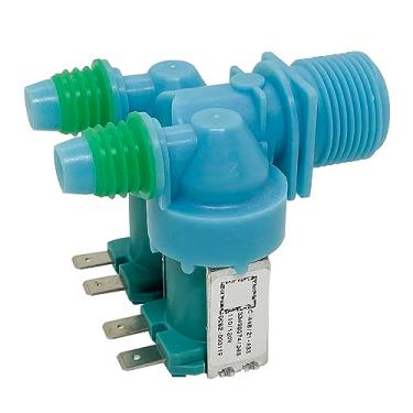 Imagem de JFQWLE DC62-00311F Substituição do conjunto de válvula de entrada de água fria para máquina de lavar roupa Samsung, substitui 3992244, AP5966624, PS11719654, EAP11719654