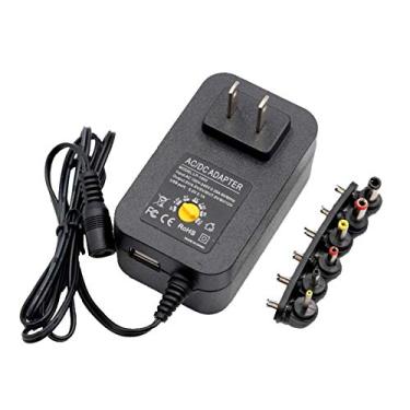Imagem de Domary 3V 4,5V 5V 6V 7,5V 9V 12V 2A 2,5A AC/DC Adaptador Adaptador de alimentação universal ajustável 30W
