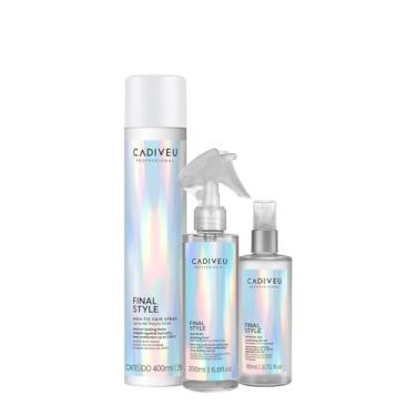 Imagem de Kit Cadiveu Professional Final Style Supreme Óleo G Fluido e Spray Fixador (3 produtos)
