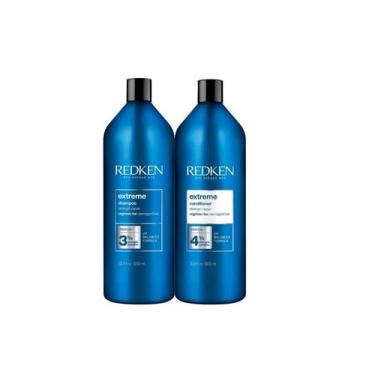 Imagem de Kit Redken Extreme - Shampoo 1L e Condicionador 1L