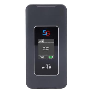 Imagem de EBTOOLS Hotspot Wi-Fi 5G Portátil, 2,77 Gbps, Ip67, Hotspot Móvel 4G Lte De Alta Velocidade, 2,4 Ghz e 5,8 Ghz, Suporta 32 Dispositivos Conectados, 8000 Mah, Roteador Wi-Fi 5G