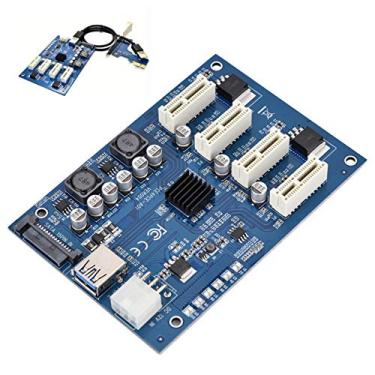 Imagem de aqxreight PCI-E 1X a 4X PCIe USB3.0 Conversor Extender Adaptador Kit de Expansão de Placa Para Ligar ou Encaixar o Pl PCI-E Para PCI-EAdapter CardConverter Adapter CardPCI-E CardPCI-E