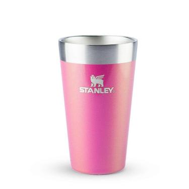 Imagem de Copo Térmico Stanley Sem Tampa 8454 Dazzle Pink Shimmer 473ml - Rosa - Unissex - Único-Unissex
