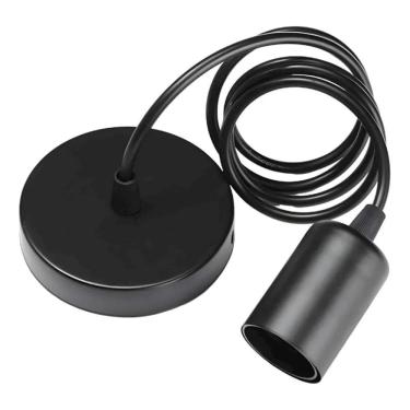 Imagem de Luminária pendente rústica vintage E27 Socket Retro Style