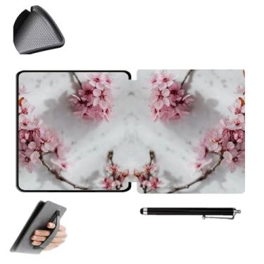 Imagem de GUKSRASO Capa para Kindle Oasis 10ª/9ª Geração (Modelo: CW24WI/S8IN4O) - Compatível com 7 Polegadas, Material TPU à Prova D'água, com Alça de Mão e Caneta Stylus