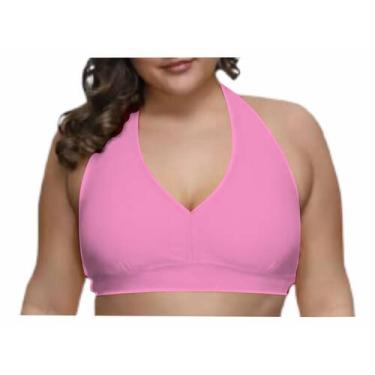 Imagem de Top Plus Size Reforçado Fitness Academia Ginastica Moda dia dia casual