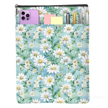 Imagem de Livro manga livros enseada aquarela livro bolsa protetor com zíper bolso frontal para mulheres leitoras professor universitário estudante leitor ávido livros livros amantes presentes margarida