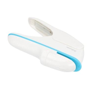 Imagem de YOUTHINK Grampeador de Mesa, Ferramenta Portátil Sem Grampos, Solução Portátil Com Capacidade de 8 Páginas para Uso Em Escritório e Escola (Branco)