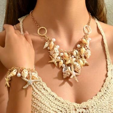 Imagem de Brinco de colar de pérolas para mulheres, gargantilha cruzada, joias, presentes