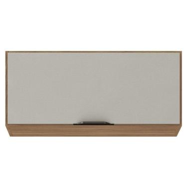 Imagem de Armário Aéreo Para Cozinha Firenze 1 Porta Amêndola Touch Nude Prime Tx - Demóbile