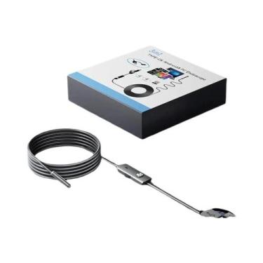 Imagem de Câmera Endoscópica Mini À Prova d'Água 3 Em 1 De 7MM Para Android E iP