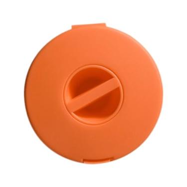 Imagem de BaotyJie Organizador de Cabo de Carregamento, Caixa de Armazenamento de Cabos de Dados, Pequeno Acessório Reutilizável, Suporte para Fones de Ouvido, Laranja