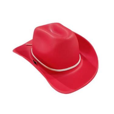 Imagem de Chapéu Cowboy Em E.V.A - Festas e Fantasias, Vermelho