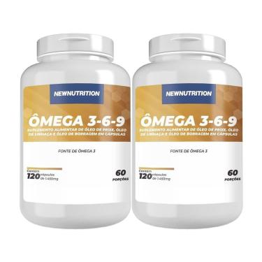 Imagem de Kit 2X Ômega 3 6 9 - 120 Cápsulas - NewNutrition-Masculino