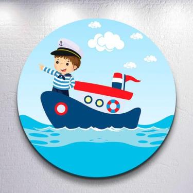 Imagem de Painel Redondo Estampas Infantil Capa Festa Tamanhos Diversos Grande M