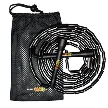 Imagem de Corda Pular Segmentada Crossover Beaded Rope Freestyle Ajustável Darkness