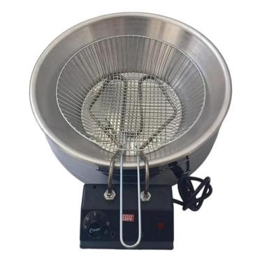 Imagem de Fritadeira Industrial Elétrica 7l Aço Inoxidável Cor Aço Inox 220v - A