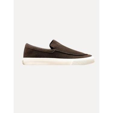 Imagem de Tênis Aramis Masculino Slip On Easy Drive Suede Marrom Escuro-Masculino