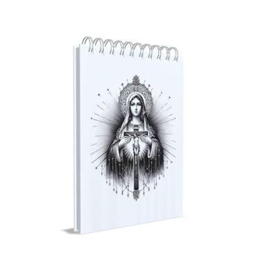 Imagem de Bloco de Anotações Católico, Imaculado Coração de Maria, Capa 11