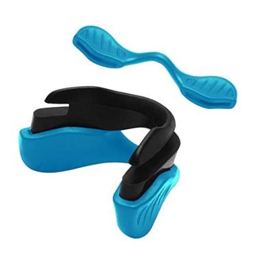Imagem de Eye Opening Stuff Almofada de nariz de substituição azul celeste para óculos de sol Oakley EVZero