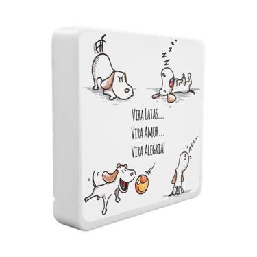 Imagem de Luminária Box Slim Vira Latas Usb