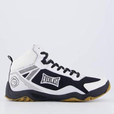 Imagem de Tênis Everlast Strike 4 Branco e Preto, 38