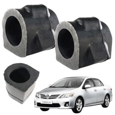 Imagem de kit 2 Bucha Barra Estabilizadora Dianteira Corolla 2002 2003 2004 2005 2006 2007 2008 - MB745, 48815-12340, GP0351