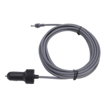 Imagem de KUIDAMOS Cabo de Alimentação para Carro DC 16 Pés 18AWG Cabo de Isqueiro Resistente à água para Mini Antena Parabólica RV Cinza