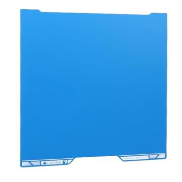 Imagem de Diydeg Plataforma de impressão a baixa temperatura, 355x346mm, dupla face fosca com revestimento de resina, compatível com impressoras 3D BambuLabs H2D e H2S.