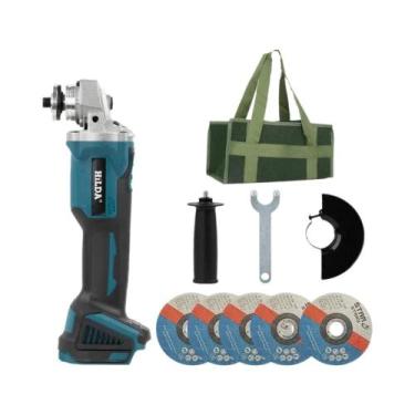 Imagem de Esmerilhadeira Angular Sem Fio 125mm Brushless Compatível Com Bateria 