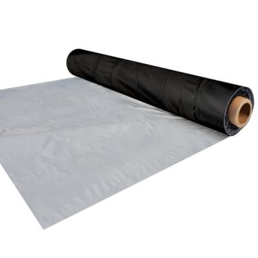 Imagem de Plastico Mulching 1,6X600m Cobertura Solo Preto E Branco