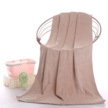 Imagem de pcagfaajmh Toalha de banho, toalha de banheiro grande, toalha super absorvente, toalha super macia, adequada para banheiro, esportes, toalha de banho de microfibra de viagem, metro, 80 x 180 cm