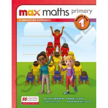 Imagem de Max Maths Primary 1 - A Singapore Aproach - Student Book With Dsb