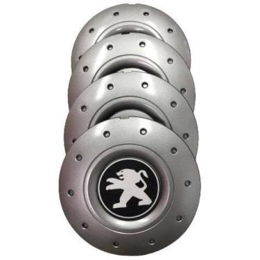 Imagem de Calotas Miollo Peugeot 207 Aro 14 2008/13 Amarok Prata