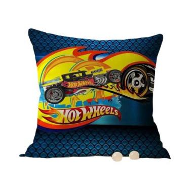 Imagem de Capa De Almofada Hot Wheels Racing Com Estampa De Padrão, Capa De Almo