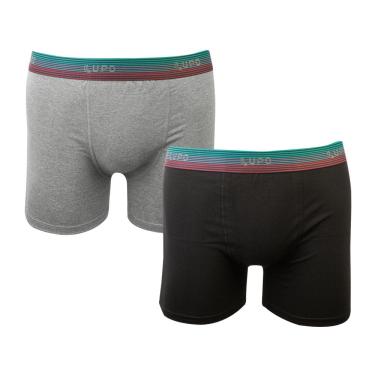 Imagem de Cueca Lupo Boxer Kit c/ 2 00784 CP