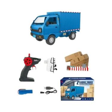 Imagem de Caminhão De Controle Remoto Elétrico RC WPL D12 1:16 Para Crianças, Si