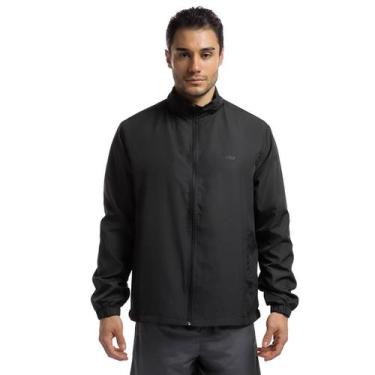 Imagem de Jaqueta Corta-Vento Fitness Masculina Essential - Olympikus, G, Preto