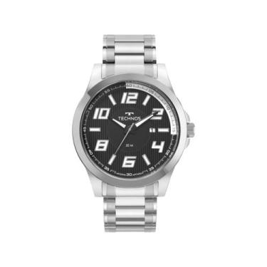 Imagem de Relógio Technos Masculino Racer Prata - 2115KNE/1B
