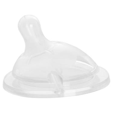 Imagem de Bico Step Up Chicco 2M+ Fluxo Médio  1 Unidade, Silicone Fisiológico