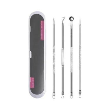 Imagem de Kit De Remoção De Cravos E Espinhas 4 Peças Sem Perfume, Limpador De P