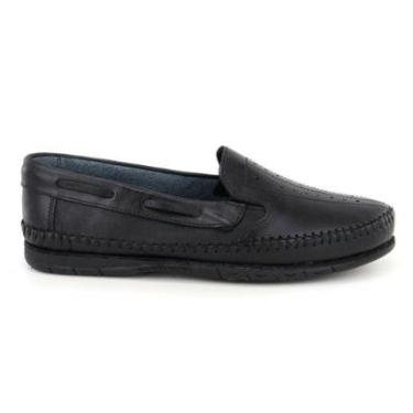 Imagem de Mocassim Sapatilha Masculina Couro Confort Casual Calce Faci-Masculino
