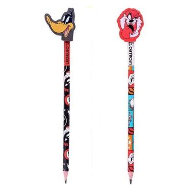 Imagem de Lápis de Escrever Looney Tunes 2 Unidades - Leo&Leo