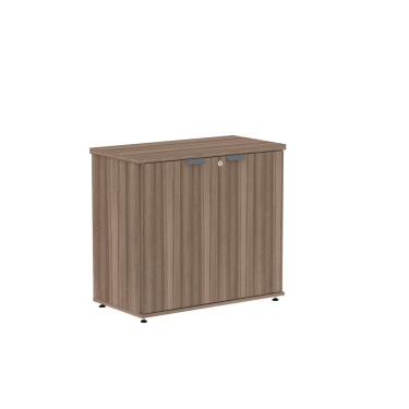 Imagem de Armário Baixo para Escritório com 2 Portas P25 Walnut