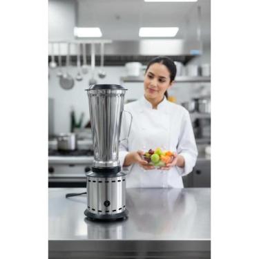 Imagem de Liquidificador Industrial 2L Potente Aço Inox 800W - Congratulations S