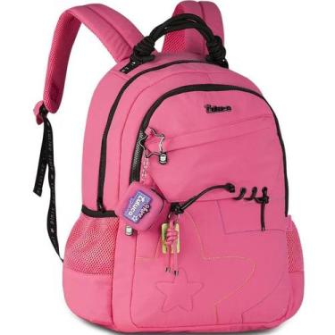 Imagem de Mochila de Costa Escolar Juvenil Luluca Shine Keep Glowing Chaveiro Co