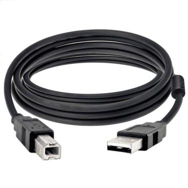 Imagem de Cabo Usb-a Macho X Usb-b Macho 2.0 (preto) - 1,5m