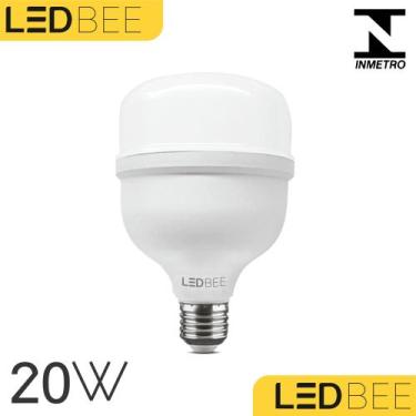 Imagem de Lâmpada Led Super Bulbo Alta Potência E27 Bivolt Branco Frio 20w - Led