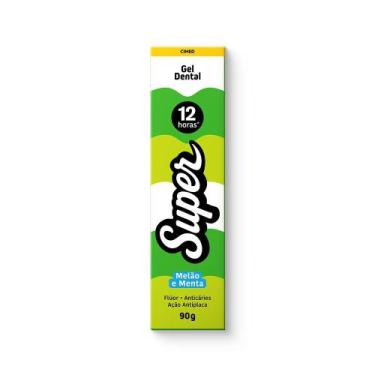 Imagem de Creme Dental Cimed Super 12h Anticáries Melão e Menta 90g