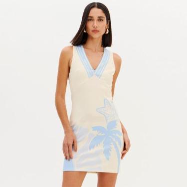 Imagem de Vestido Curto Easy Lança Perfume Dct Ve26 Off White Feminino, P
